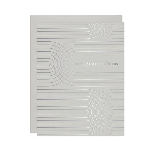 Congratulations Arches - Greeting Card